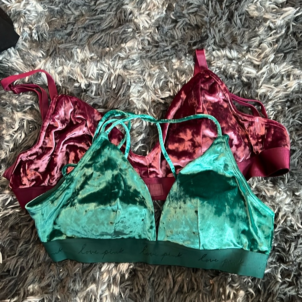VS PINK Bralettes
